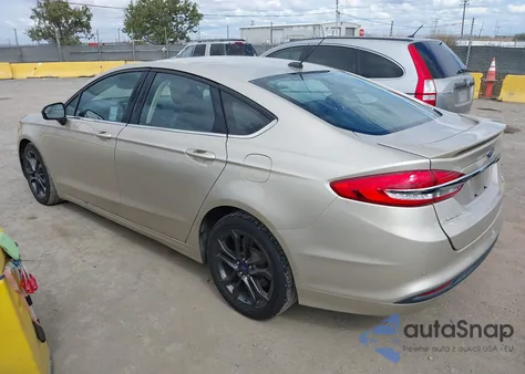 2018 Ford Fusion Se z USA, uszkodzony, nr VIN 3FA6P0HD0JR233204